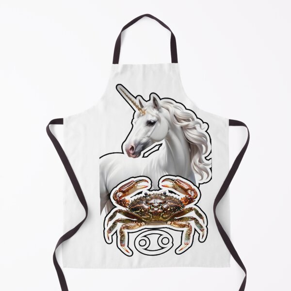 Item preview, Cancer Zodiac Crab Unicorn Tee designed and sold by Zodiac Celestial Art.