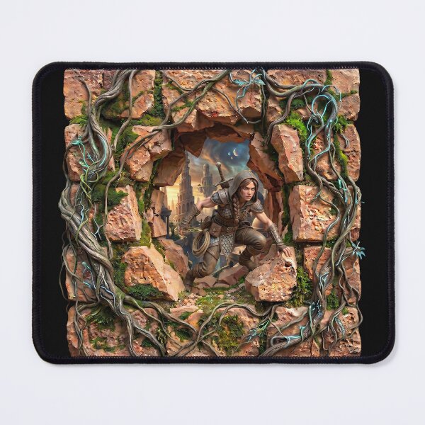 Item preview, Beyond the wall  designed and sold by The Quiet Canvas By Jacky.