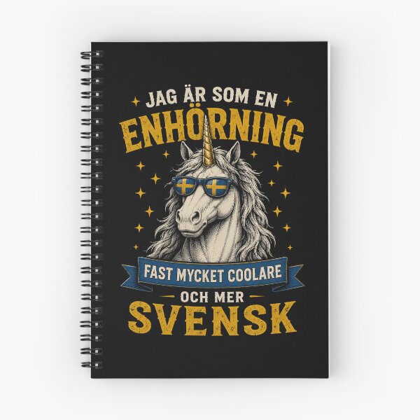 Item preview, Enhörning fast mer svensk designed and sold by diamdesign.