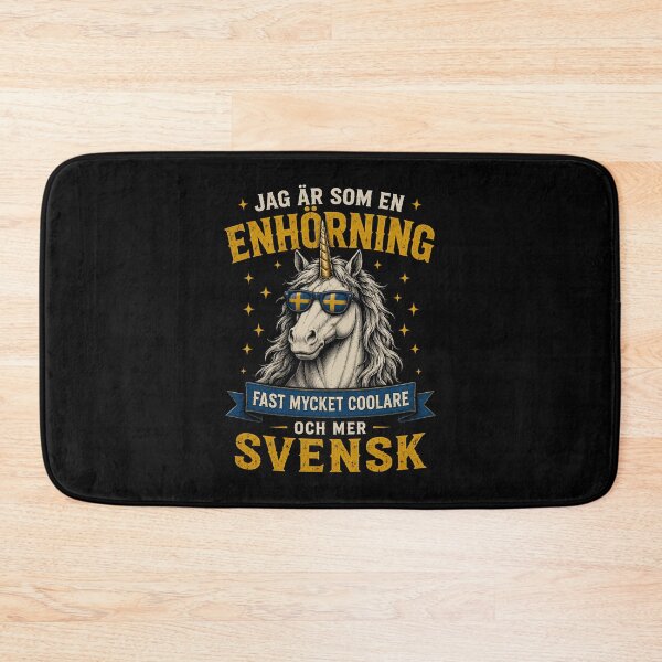 Item preview, Enhörning fast mer svensk designed and sold by diamdesign.