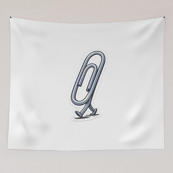 Item preview, Escaping Paperclip Minimal Surreal Design designed and sold by Naviora.