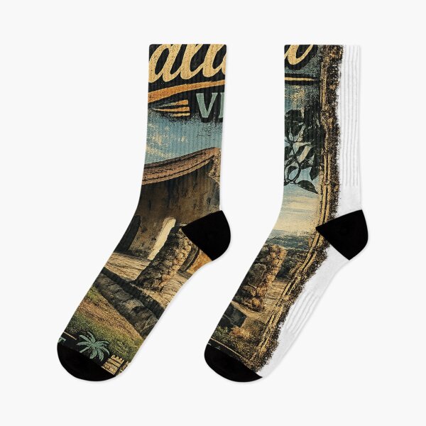 Item preview, Galle Fort Vibes – Ancient Ruins & Coastal Heritage Vintage T-Shirt Design designed and sold by GooniSL.