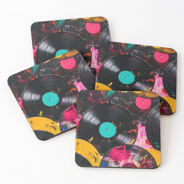 Item preview, Vintage Vinyl Records Pattern | Retro Music Lover Design designed and sold by EVESTUDIOART.