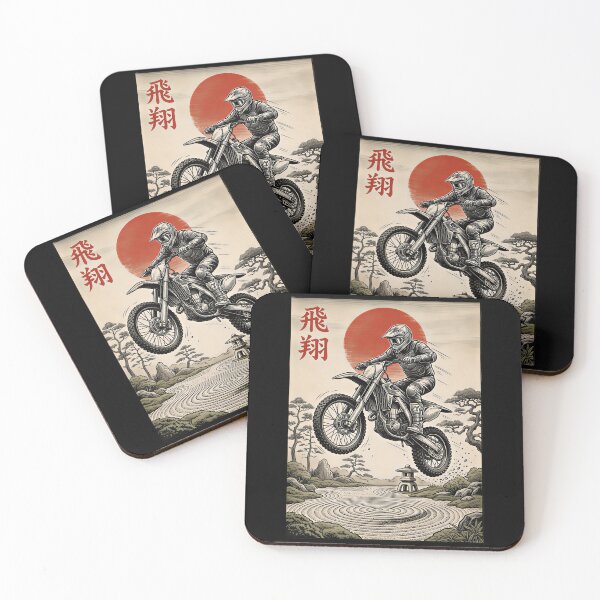 Item preview, Vintage Japanese Art Motocross designed and sold by gear-posters.