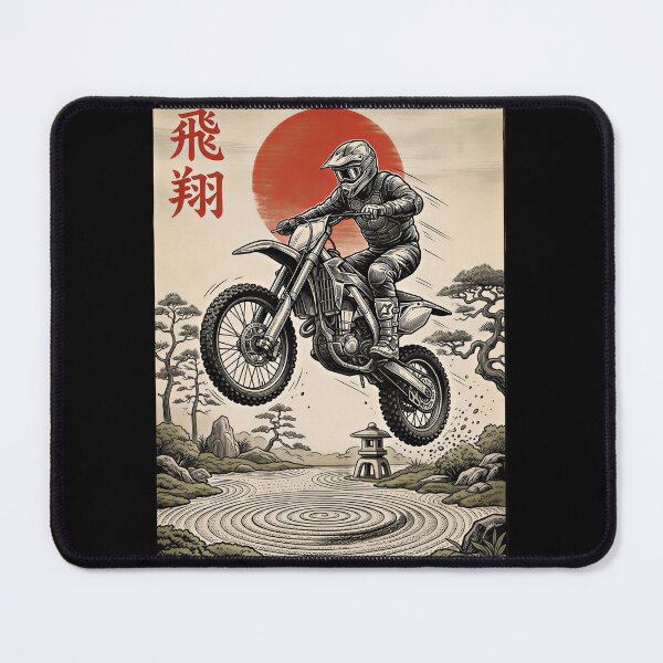 Item preview, Vintage Japanese Art Motocross designed and sold by gear-posters.