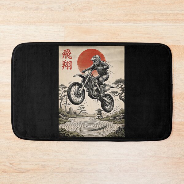 Item preview, Vintage Japanese Art Motocross designed and sold by gear-posters.