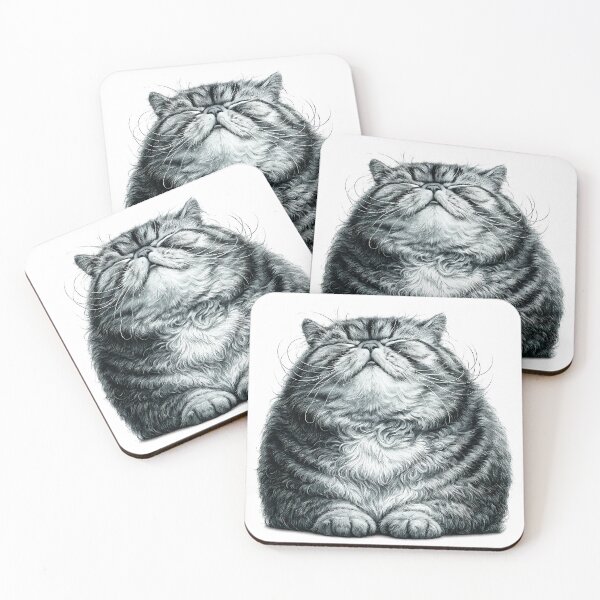 Item preview,  Funny  fat cat design designed and sold by GGAUL.