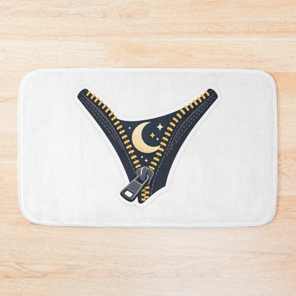 Item preview, Night Sky Zipper Minimal Surreal Illustration designed and sold by Naviora.