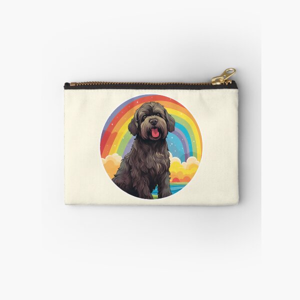 Item preview, Funny Black Russian Terrier Colorful Rainbow Cute Mom Dad Kids designed and sold by rafaeltto.