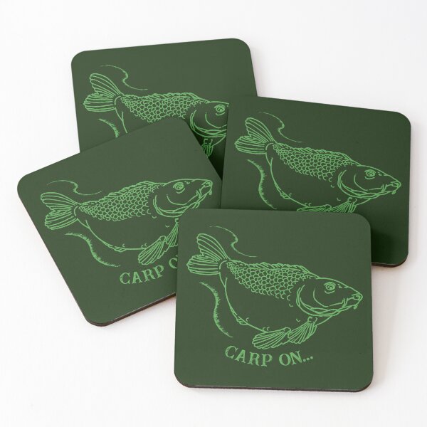 Item preview, Carp on Coarse Fishing Quote designed and sold by CreativeTwins.