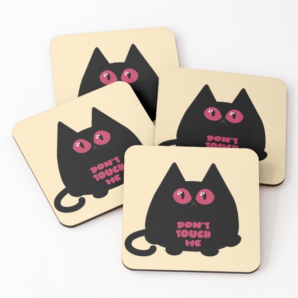 Item preview, Don't touch me void cat designed and sold by MoonMint.