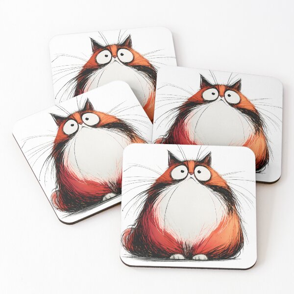 Item preview,   Funny  fat cat design designed and sold by GGAUL.