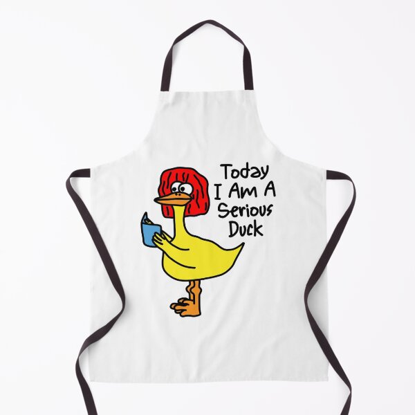 Item preview, Today I Am A Serious Duck designed and sold by RetroChunky®.