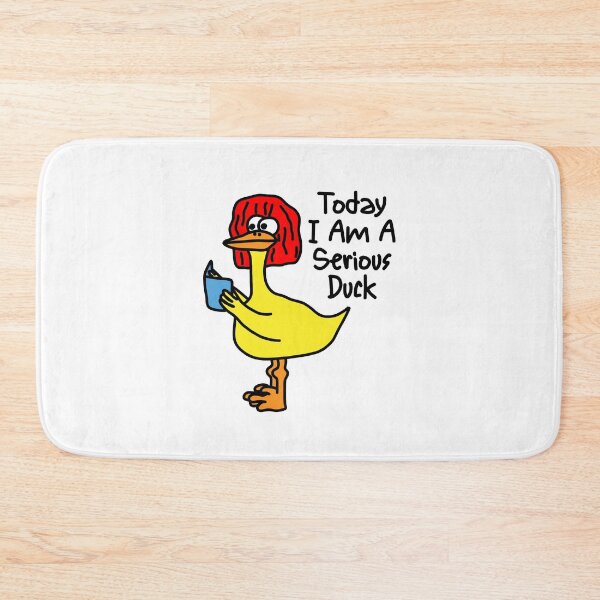 Item preview, Today I Am A Serious Duck designed and sold by RetroChunky®.