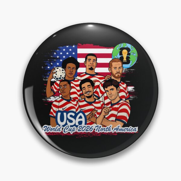 Item preview, World Cup football north America 2026 USA designed and sold by MutedMoods.