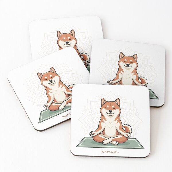 Item preview, Namaste Shiba — Cute Shiba Inu Yoga Meditation Dog Lover Gift designed and sold by FirmHoldStudio.