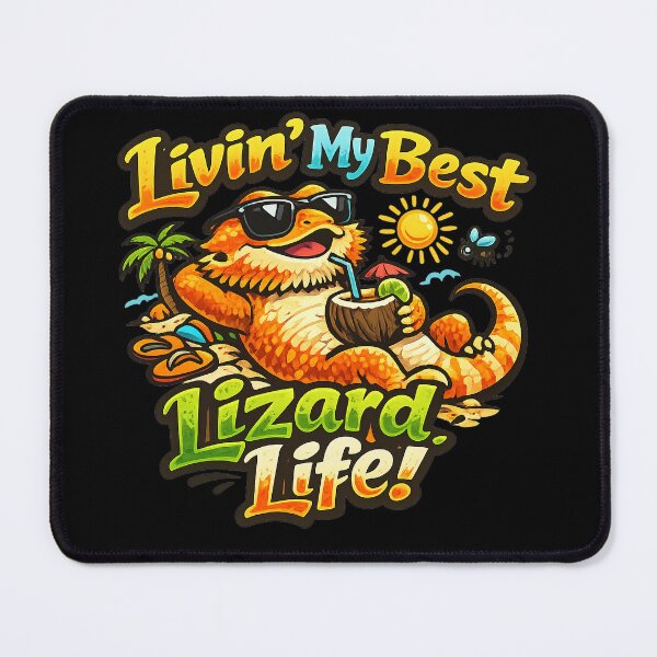 Item preview, Best Lizard Life Bearded Dragon designed and sold by Weirdwildco69.