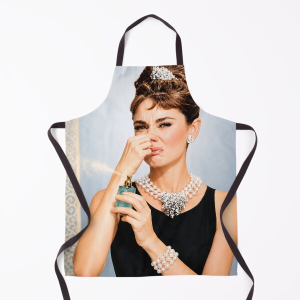 Item preview, Audrey Hepburn Reaction Art | Funny Hollywood Icon Parody Wall Art & Apparel designed and sold by Awful Whiff Art Co.
