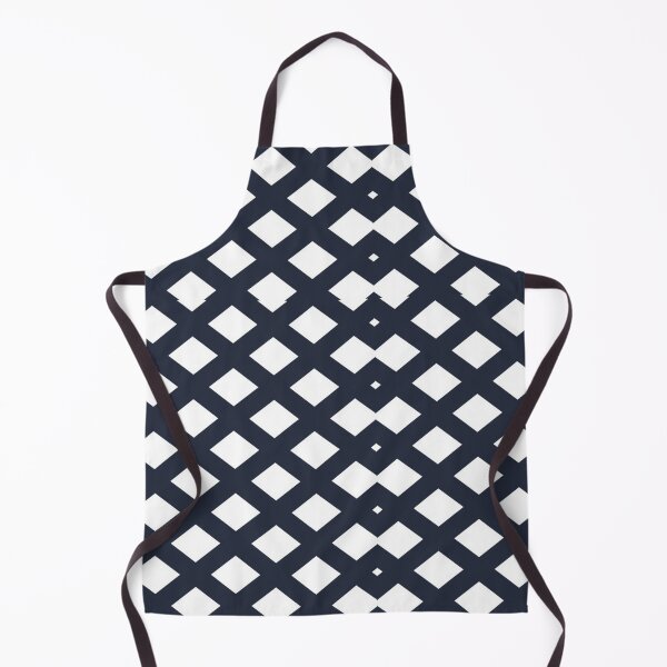 Item preview, Modern Navy Diamond Grid: Geometric Minimal Pattern designed and sold by MoodLay.