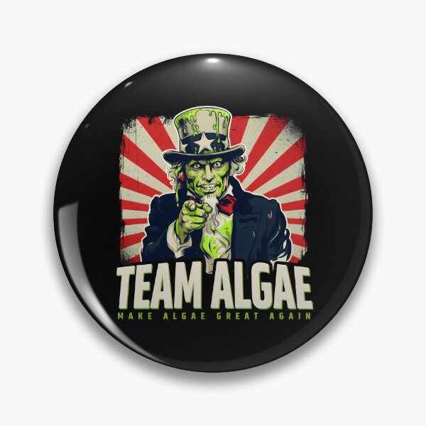 Item preview, Team Algae Shirt Retro Make Algae Great Again Political Satire designed and sold by Redgiant87x.