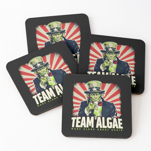 Item preview, Team Algae Shirt Retro Make Algae Great Again Political Satire designed and sold by Redgiant87x.