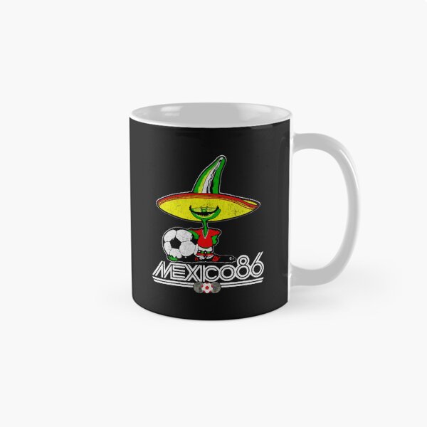 Aperçu de l'œuvre Mexique 86 Coupe du Monde Pique Rétro créée et vendue par MutedMoods.
