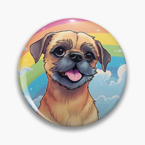 Item preview, Funny Border Terrier Colorful Rainbow Cute Mom Dad Kids designed and sold by rafaeltto.