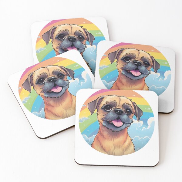 Item preview, Funny Border Terrier Colorful Rainbow Cute Mom Dad Kids designed and sold by rafaeltto.
