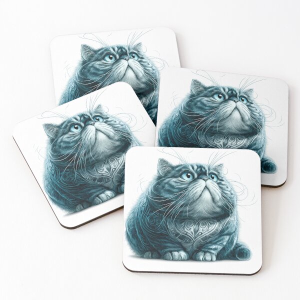Item preview, Funny  fat cat design designed and sold by GGAUL.