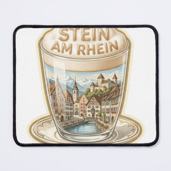 Item preview, Stein Am Rhein Milk Cityscape Sticker designed and sold by Imaginarium of Chaos falcon88 .