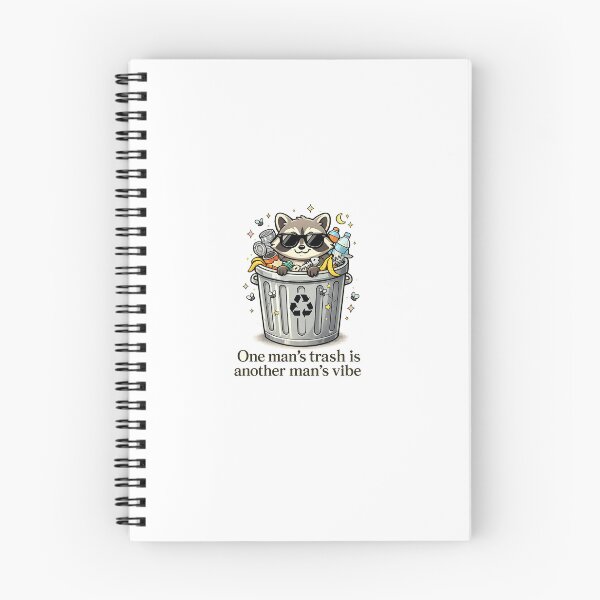 Item preview, Funny Raccoon Trash Vibe Aesthetic Quote Sticker designed and sold by Saniyamirza07.