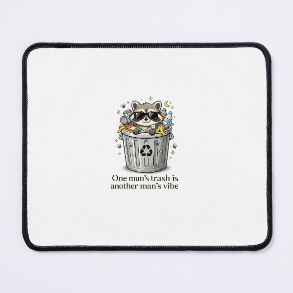 Item preview, Funny Raccoon Trash Vibe Aesthetic Quote Sticker designed and sold by Saniyamirza07.