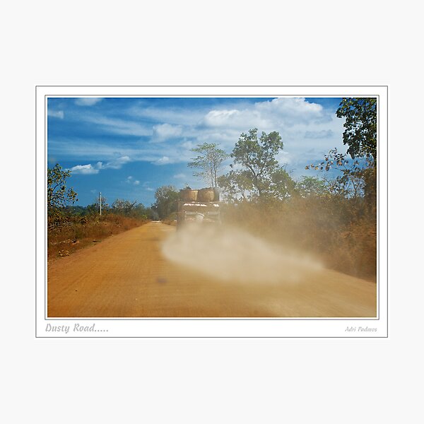 Dusty Road Photographic Print