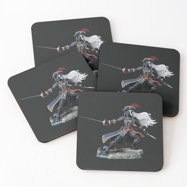 Item preview, Drow Swashbuckler RPG Sticker designed and sold by AestheticRPG .