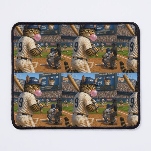 Item preview, Big Tuna Baseball Cat designed and sold by GalaxyCat209.