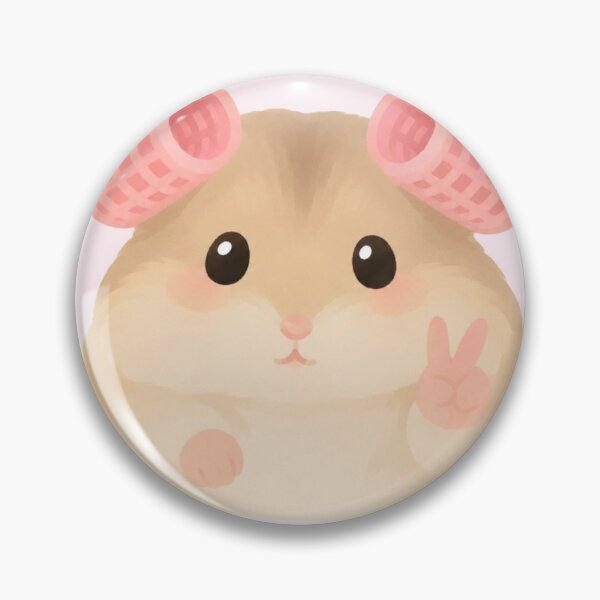 Item preview, Hamster Peace Sign Sticker | Kawaii Meme Pet designed and sold by Art Fly.
