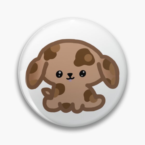 Item preview, Cute Spotted Tan and Brown Chibi Puppy designed and sold by AestheteArchive.