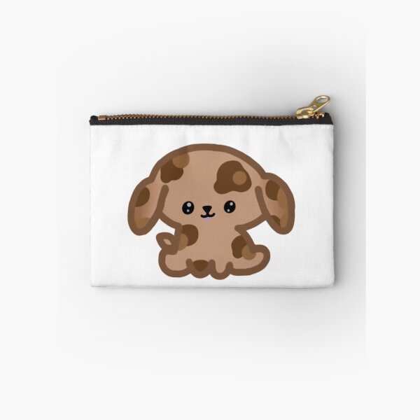 Item preview, Cute Spotted Tan and Brown Chibi Puppy designed and sold by AestheteArchive.