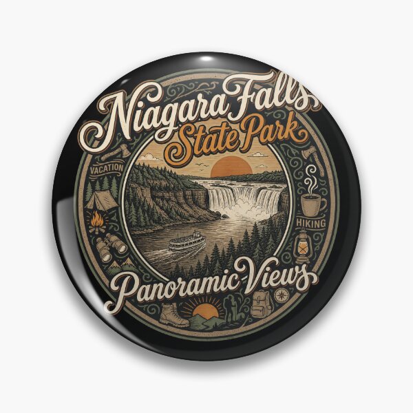 Item preview, Niagara Falls State Park.  Panoramic Views. designed and sold by Birdie and Flynn.