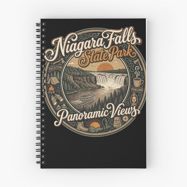 Item preview, Niagara Falls State Park.  Panoramic Views. designed and sold by Birdie and Flynn.