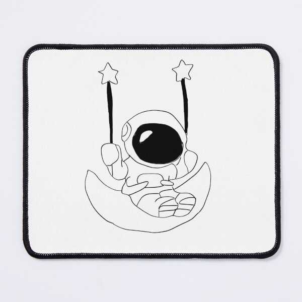 Item preview, astronaut on moon designed and sold by LucArts_x.