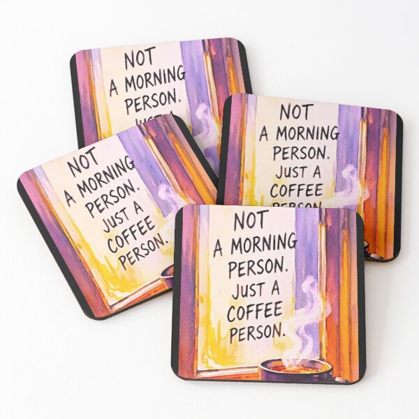 Item preview, Not a Morning Person designed and sold by CyndiEpps.