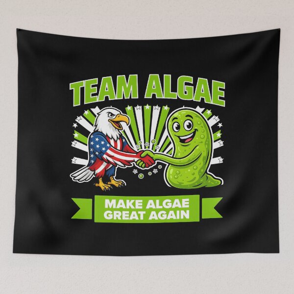 Item preview, Team Algae Shirt Environmental Satire and Funny Political Humor designed and sold by Redgiant87x.
