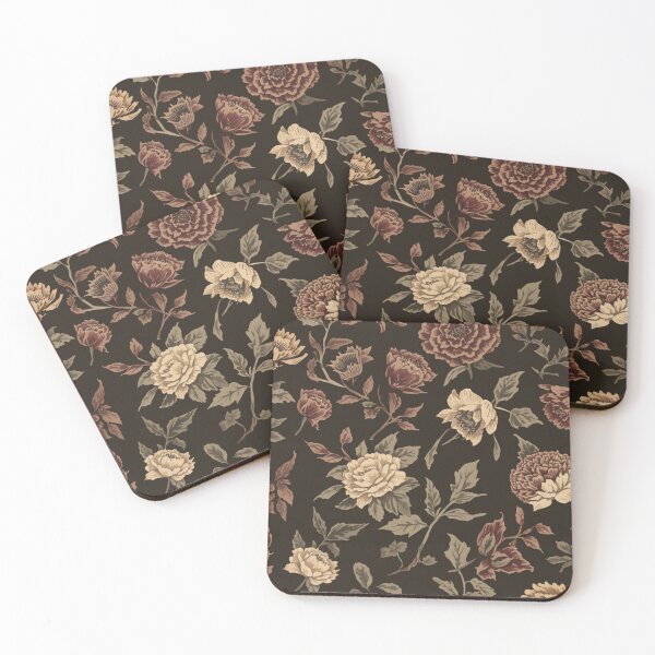 Item preview, Vintage Dark Floral: Elegant Botanical Pattern designed and sold by MoodLay.