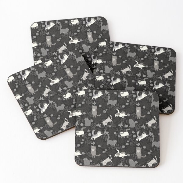 Item preview, Cats Monochromatic designed and sold by Studio Vickn.