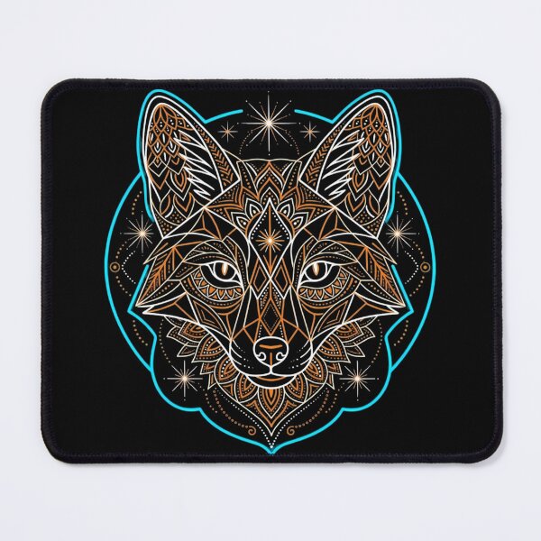 Item preview, Geometric Fox Mandala Tattoo designed and sold by Sabsll.