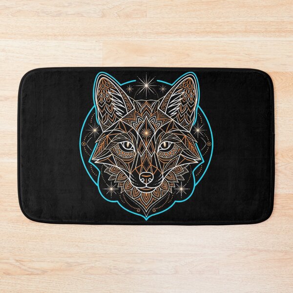 Item preview, Geometric Fox Mandala Tattoo designed and sold by Sabsll.