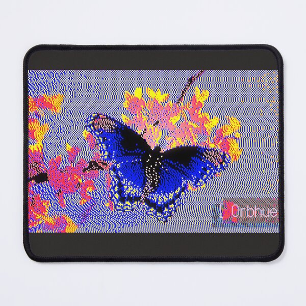Item preview, Pixelated Blue Morpho designed and sold by Orbhue.