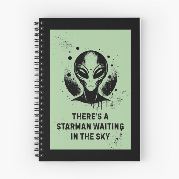 Item preview, There's a starman waiting in the sky designed and sold by MaxCardoso.