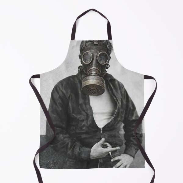 Item preview, James Dean Gas Mask Reaction Art | Funny Hollywood Rebel Parody Wall Art & Apparel designed and sold by Awful Whiff Art Co.